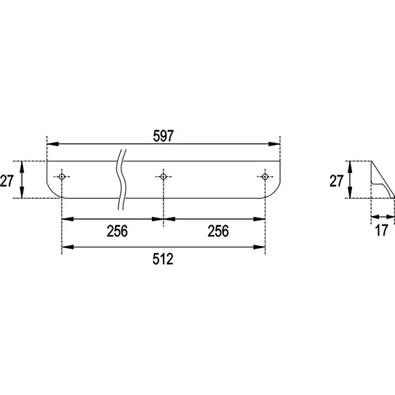 Тумба подвесная с раковиной Cezares ECO-CER-N-1200-2C-SO-NCS-P 120 см (раковина CZR-8095-120, ручки RS156BL.3/512) орех шоколад софт фото 8