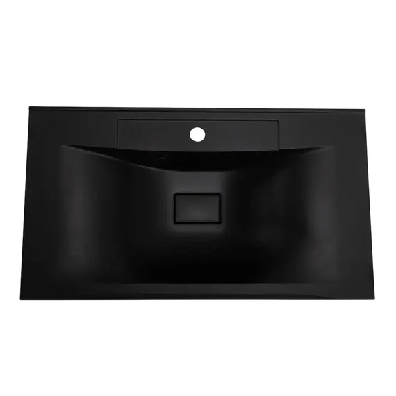 Тумба подвесная с раковиной BelBagno 80 см MARINO-800-2C-SO-RN-P (раковина BB800/450-LV-ART-PR-NERO) Rovere Nature фото 2