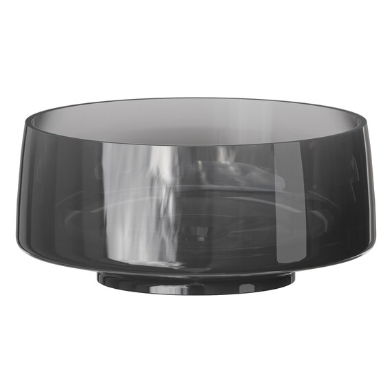 Раковина-чаша Boheme Glow 40 см 810-G-GR, transparent grey фото 