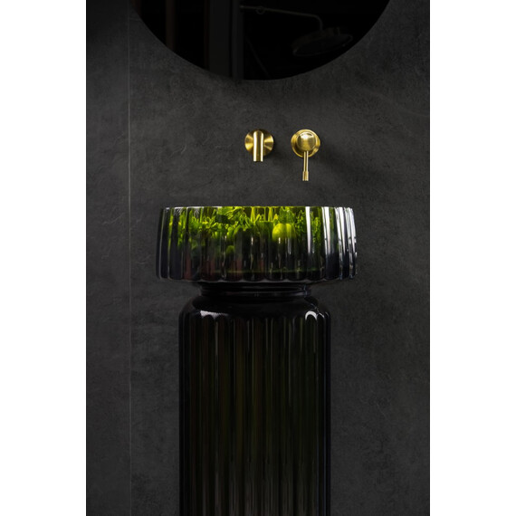 Раковина-чаша Boheme Glow 40 см 810-RIB-G-GR, transparent grey фото 11
