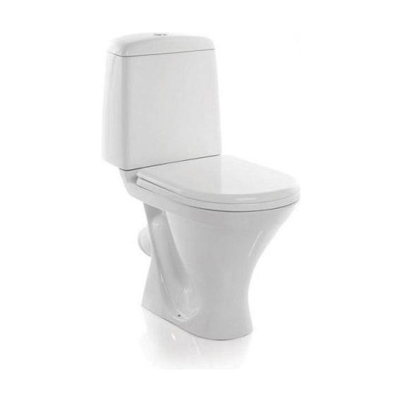 Унитаз напольный Sanita Аттика люкс ATCSACC01060713 с крышкой термопласт - 2 Унитаз напольный Sanita Аттика люкс ATCSACC01060713 с крышкой термопласт фото 2