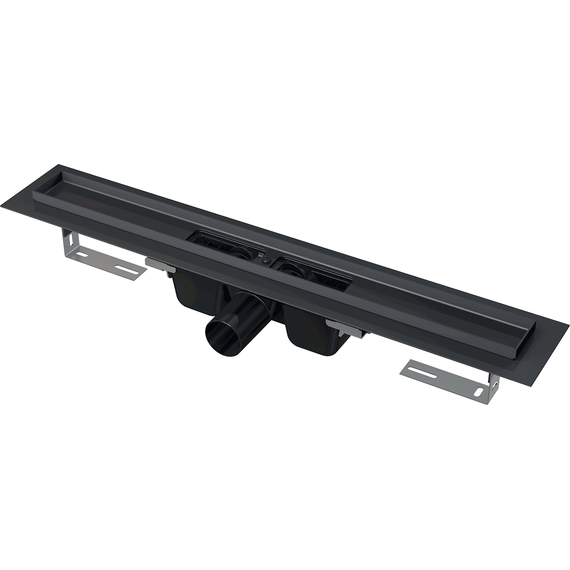 Трап AlcaPlast APZ1BLACK-650, Цвет производителя: чёрный, Размер трапа: 650 фото 