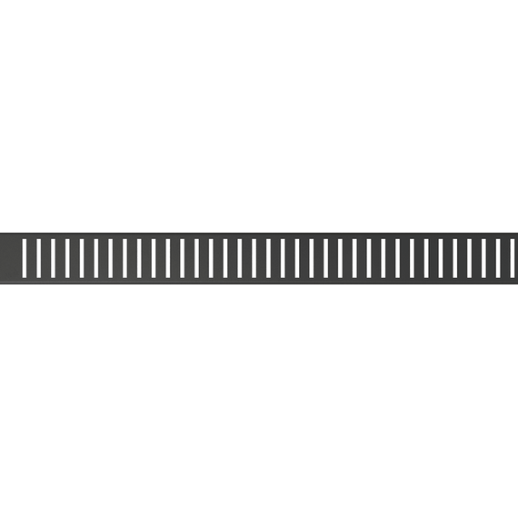 Решетка AlcaPlast PURE-550BLACK для трапа фото 
