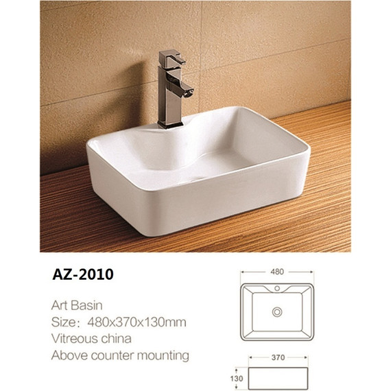 Раковина-чаша Azario 48 см AZ-2010 фото 2