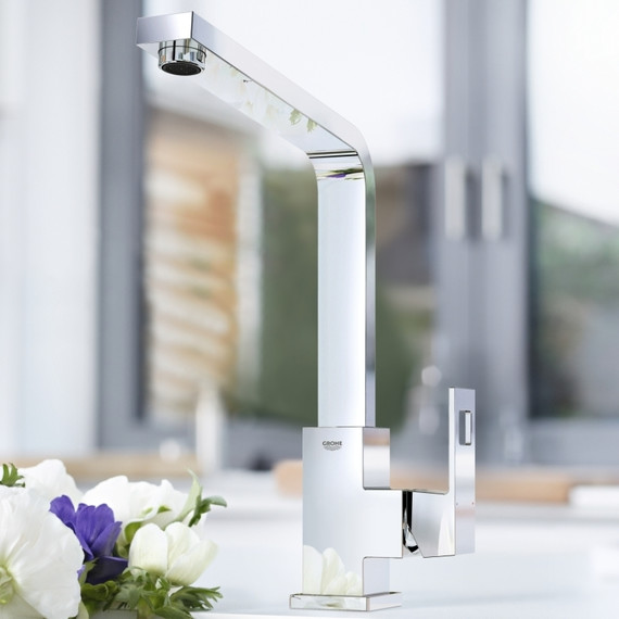 Смеситель для кухни Grohe Eurocube 31255000 - 5 Смеситель для кухни Grohe Eurocube 31255000 фото 5