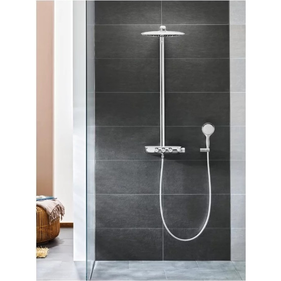 Душевая стойка с термостатом Grohe Rainshower System SmartControl 360 Duo 26250000 фото 6