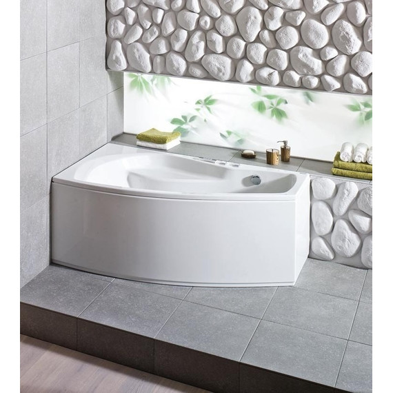 Ванна акриловая Santek Майорка XL 160x95 см 1.WH11.1.991 L, Размер - мм: 1600х950 фото 4