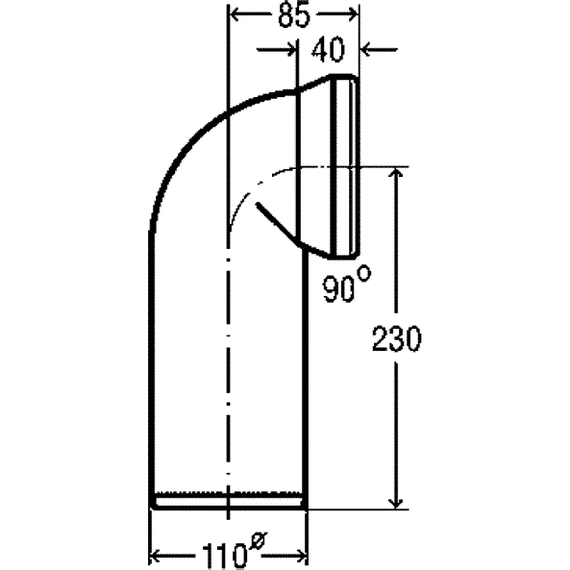 Колено для унитаза Viega 100551 фото 2