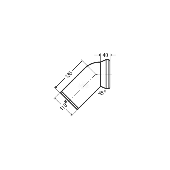 Колено для унитаза Viega 101718 фото 2