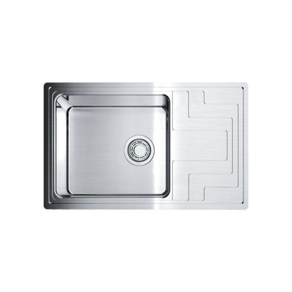 Кухонная мойка Omoikiri Mizu 78-LB-IN (4973729) 0,9 мм, нержавеющая сталь фото 
