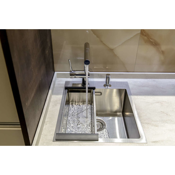 Кухонная мойка Omoikiri AKISAME 41-IN (4973056) 1,2 мм, нержавеющая сталь, Цвет производителя: нержавеющая сталь матовая фото 2