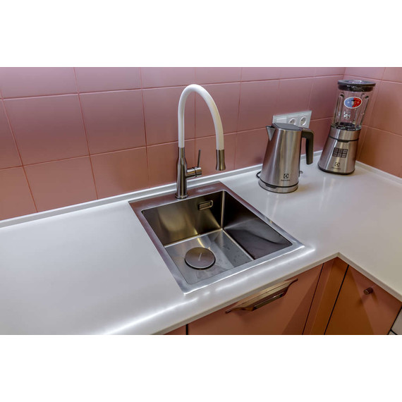 Кухонная мойка Omoikiri AKISAME 41-IN (4973056) 1,2 мм, нержавеющая сталь, Цвет производителя: нержавеющая сталь матовая фото 4