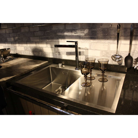 Кухонная мойка Omoikiri AKISAME 78-IN-L (4973060) 1,2 мм, нержавеющая сталь, Цвет производителя: нержавеющая сталь матовая фото 2