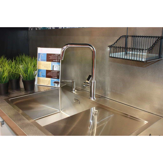 Кухонная мойка Omoikiri AKISAME 78-IN-L (4973060) 1,2 мм, нержавеющая сталь, Цвет производителя: нержавеющая сталь матовая фото 4