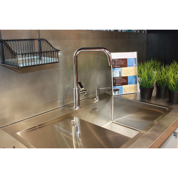 Кухонная мойка Omoikiri AKISAME 78-IN-R (4973061) 1,2 мм, нержавеющая сталь - 2 Кухонная мойка Omoikiri AKISAME 78-IN-R (4973061) 1,2 мм, нержавеющая сталь фото 2