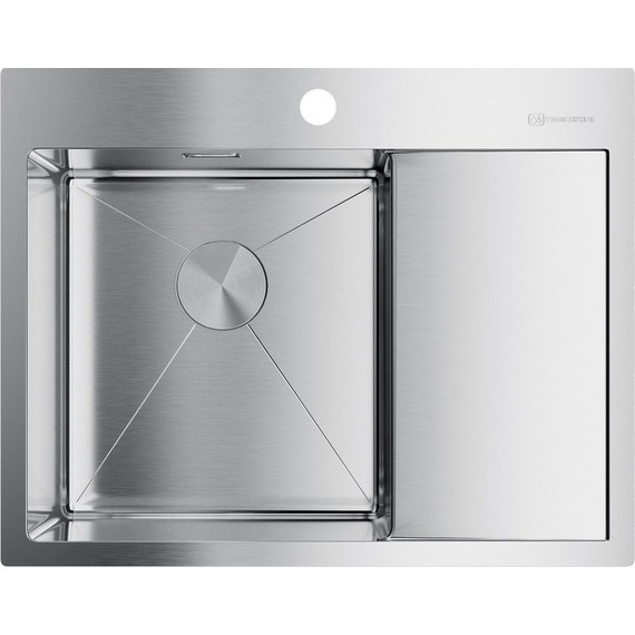Кухонная мойка Omoikiri AKISAME 65-IN-L (4973058) 1,2 мм, нержавеющая сталь, Цвет производителя: нержавеющая сталь матовая фото 