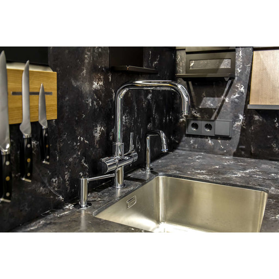 Кухонная мойка Omoikiri TADZAVA 49-IN (4993074) 0,9 мм, нержавеющая сталь, Цвет производителя: нержавеющая сталь матовая фото 7