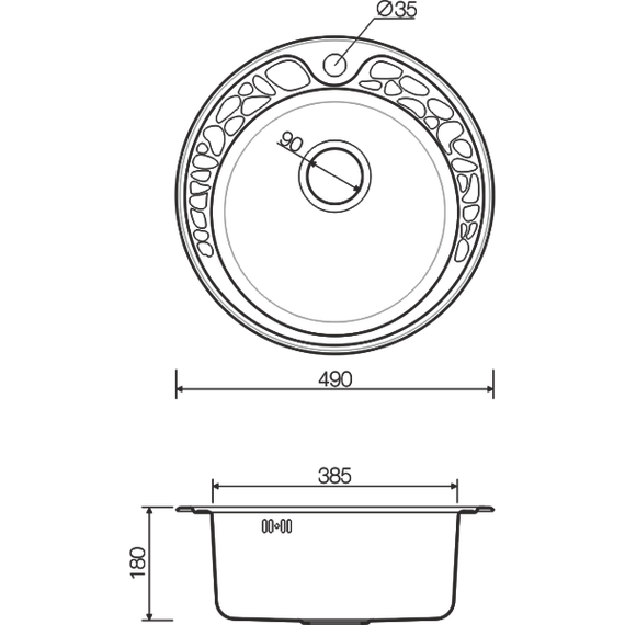 Кухонная мойка Omoikiri TOVADA 49-1-IN (4993006) 0,8 мм, нержавеющая сталь - 6 Кухонная мойка Omoikiri TOVADA 49-1-IN (4993006) 0,8 мм, нержавеющая сталь фото 6