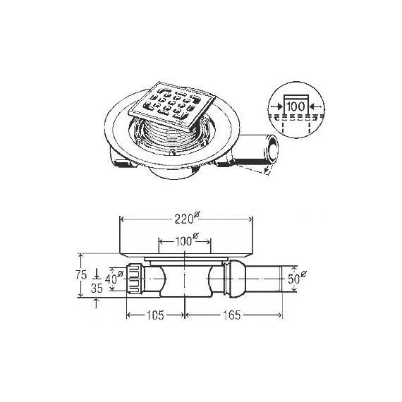 Сливной трап Viega Advantix 557119 фото 2