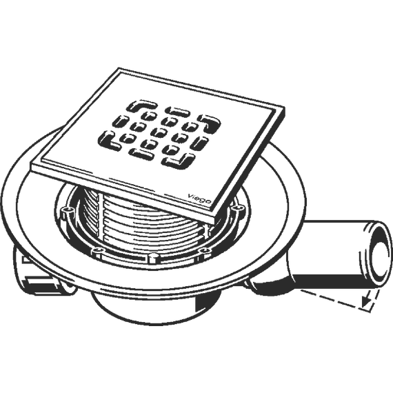 Сливной трап Viega Advantix 557140 фото 2