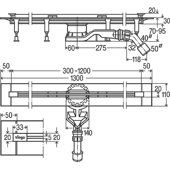 Трап Viega Advantix Vario 721671 - 2 Трап Viega Advantix Vario 721671 фото 2