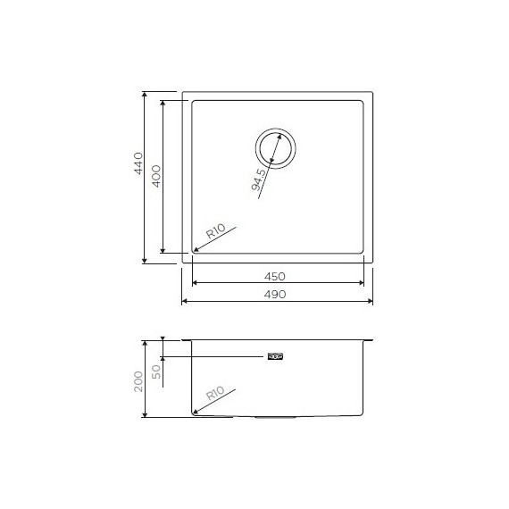 Кухонная мойка Omoikiri TAKI 49-U/IF-IN (4973045) 1,2 мм, нержавеющая сталь, Цвет производителя: нержавеющая сталь матовая - 11 Кухонная мойка Omoikiri TAKI 49-U/IF-IN (4973045) 1,2 мм, нержавеющая сталь, Цвет производителя: нержавеющая сталь матовая фото 11