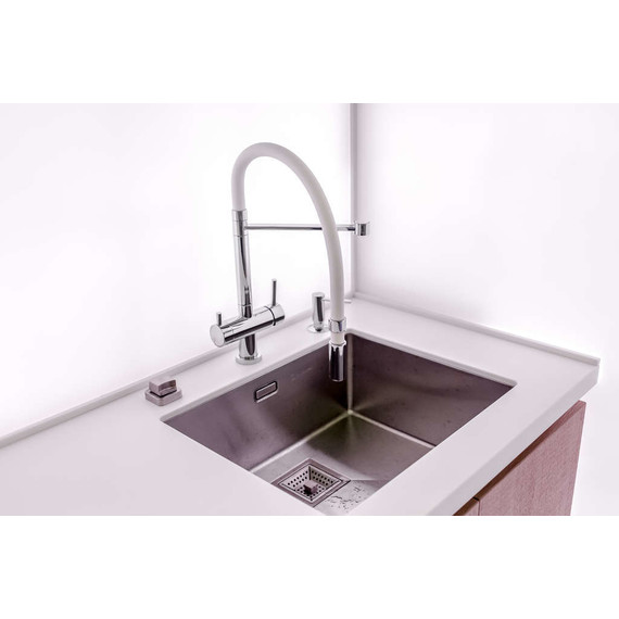 Кухонная мойка Omoikiri TAKI 54-U/IF-IN (4973046) 1,2 мм, нержавеющая сталь, Цвет производителя: нержавеющая сталь матовая - 2 Кухонная мойка Omoikiri TAKI 54-U/IF-IN (4973046) 1,2 мм, нержавеющая сталь, Цвет производителя: нержавеющая сталь матовая фото 2