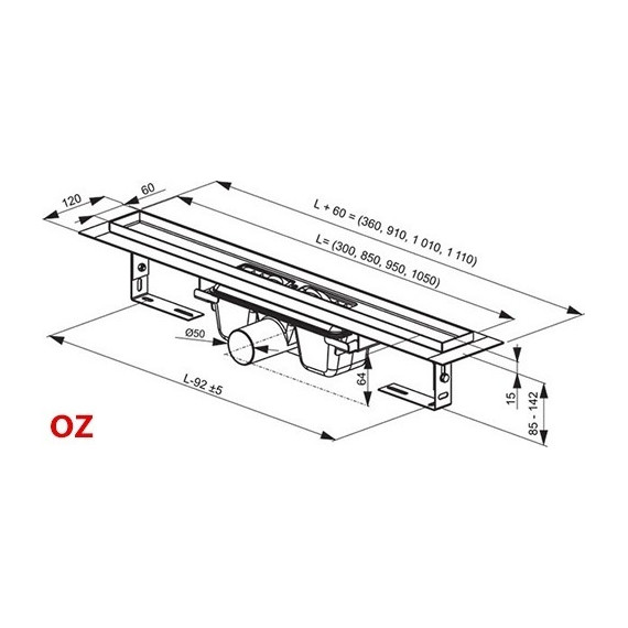 Трап Ravak Chrome 950 X01428 - 4 Трап Ravak Chrome 950 X01428 фото 4