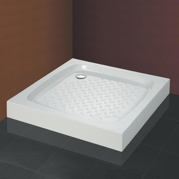 Акриловый поддон Cezares TRAY-A-A-85-15-W 85х85 см фото 3