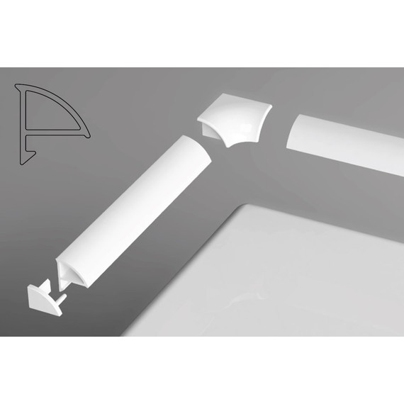 Набор для декоративной планки Ravak B440000001 - 2 Набор для декоративной планки Ravak B440000001 фото 2