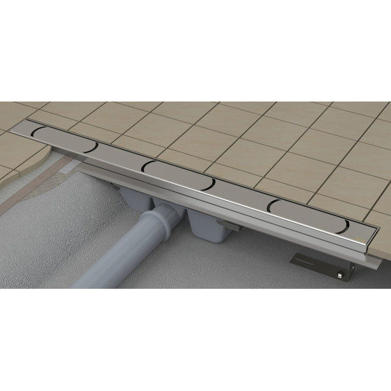 Трап Ravak 10° 850 X01576, Цвет производителя: нержавеющая сталь/глянец, Размер трапа: 850 - 3 Трап Ravak 10° 850 X01576, Цвет производителя: нержавеющая сталь/глянец, Размер трапа: 850 фото 3