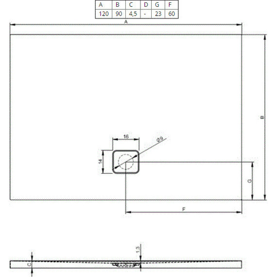 Акриловый поддон Riho Basel 416 120х90 см DC260050000000S - 2 Акриловый поддон Riho Basel 416 120х90 см DC260050000000S фото 2