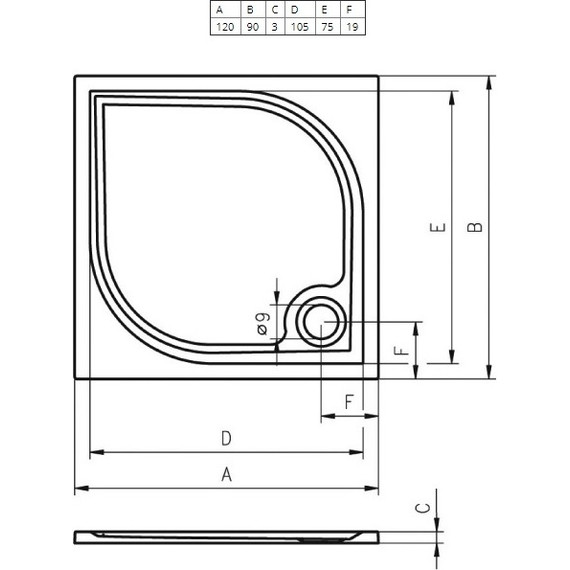 Мраморный поддон Riho Kolping DB34 120х90 см DB3400500000000 - 2 Мраморный поддон Riho Kolping DB34 120х90 см DB3400500000000 фото 2