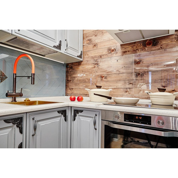 Смеситель для кухни Omoikiri Kanto-PVD-GM 4994013, вороненая сталь/красный - 10 Смеситель для кухни Omoikiri Kanto-PVD-GM 4994013, вороненая сталь/красный фото 10