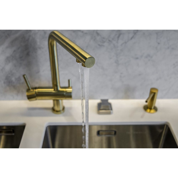 Смеситель для кухни Omoikiri Nagano-PVD-G 4994178, светлое золото - 10 Смеситель для кухни Omoikiri Nagano-PVD-G 4994178, светлое золото фото 10