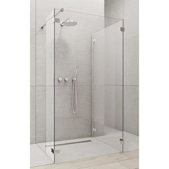 Душевое ограждение Radaway Euphoria Walk-in IV 140х100 см, хром/прозрачное фото 
