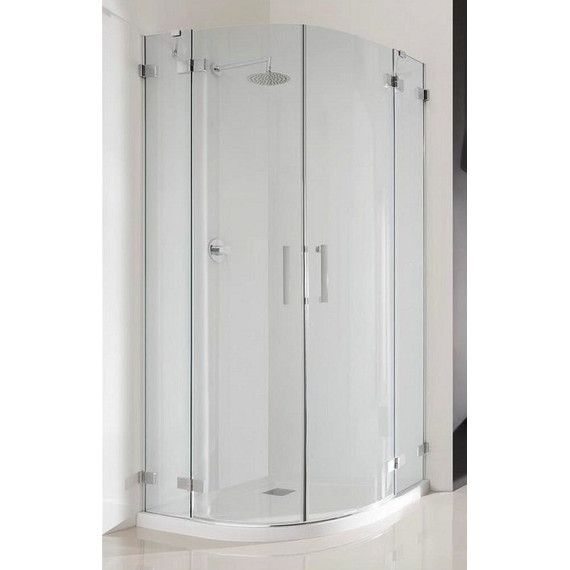 Душевое ограждение Radaway Euphoria PDD 100х100 см, хром/прозрачное фото 