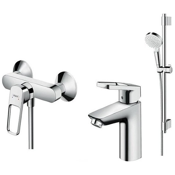 Набор смесителей для душа Hansgrohe Logis Loop 1032018 фото 