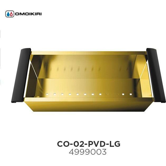 Коландер для кухонной мойки Omoikiri CO-02-PVD-LG 4999003 фото 2