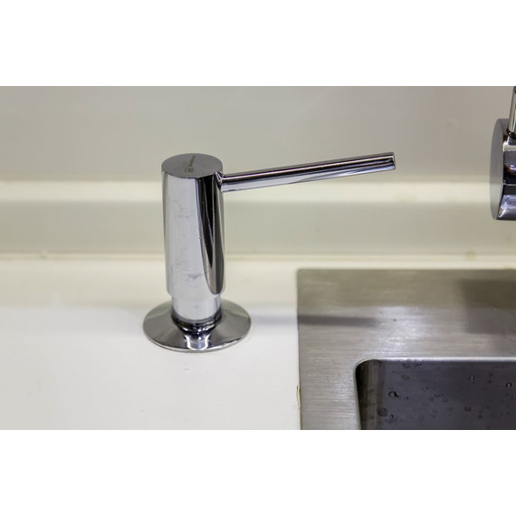 Дозатор для моющего средства OM-02-C 4995004, хром - 6 Дозатор для моющего средства OM-02-C 4995004, хром фото 6