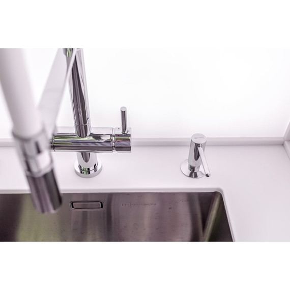 Дозатор для моющего средства OM-02-C 4995004, хром - 7 Дозатор для моющего средства OM-02-C 4995004, хром фото 7