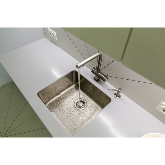 Дозатор для моющего средства OM-02-BN 4995008, сталь - 7 Дозатор для моющего средства OM-02-BN 4995008, сталь фото 7