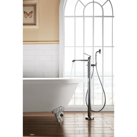 Смеситель для ванны Cezares Liberty F-VDP-01, Цвет производителя: хром - 4 Смеситель для ванны Cezares Liberty F-VDP-01, Цвет производителя: хром фото 4