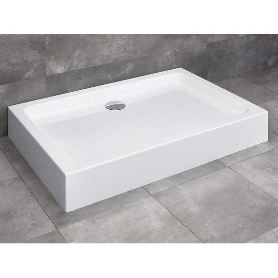 Поддон акриловый Radaway Laros D Compact 100х80 см SLD81017-01 фото 3