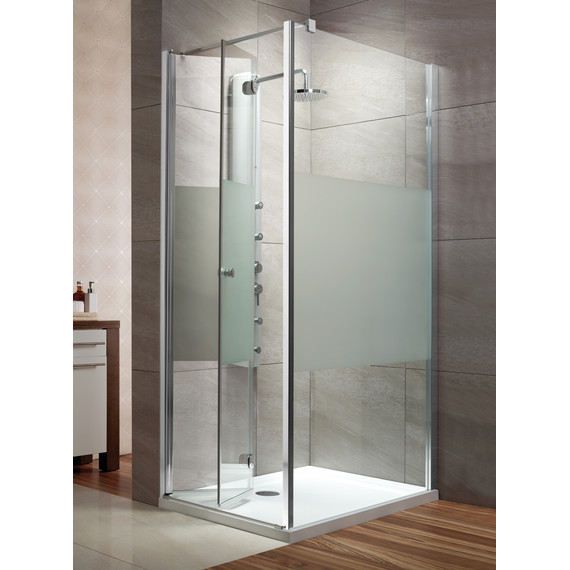 Душевое ограждение Radaway EOS KDJ-B 80х80 см L/R, хром/прозрачное фото 