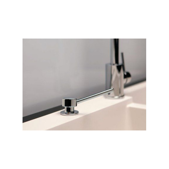 Дозатор для моющего средства Schock 710001, хром фото 2