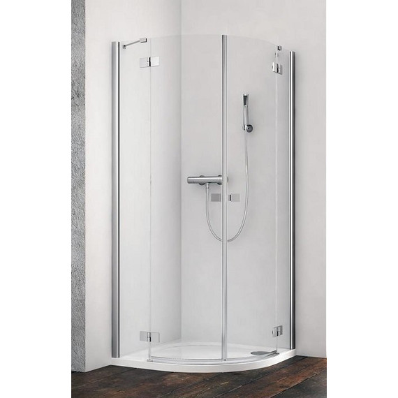 Душевое ограждение Radaway Essenza New PDD 90х90 см, хром/прозрачное фото 