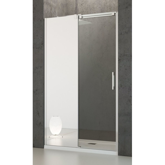 Душевая дверь Radaway Espera DWJ Mirror 140 см L/R, хром/прозрачное/зеркальное фото 