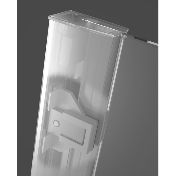 Душевое ограждение Radaway Fuenta New PDD 90х90 см, хром/прозрачное фото 5