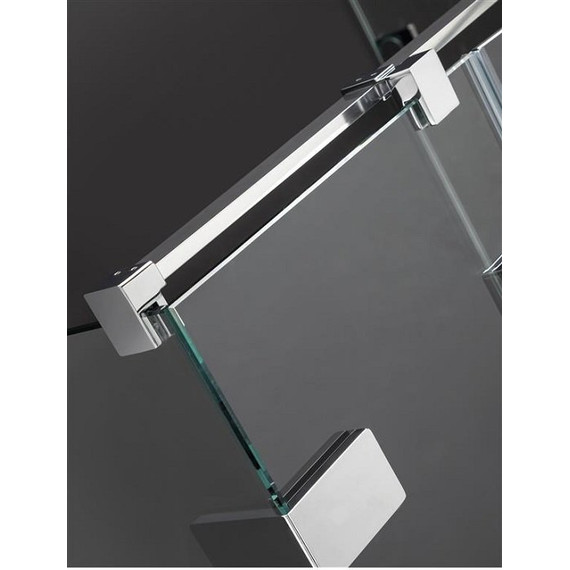Душевое ограждение Radaway Euphoria KDJ 110х110 см L/R, хром/прозрачное - 7 Душевое ограждение Radaway Euphoria KDJ 110х110 см L/R, хром/прозрачное фото 7